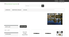 Desktop Screenshot of pieces-detachees-tronconneuse.fr